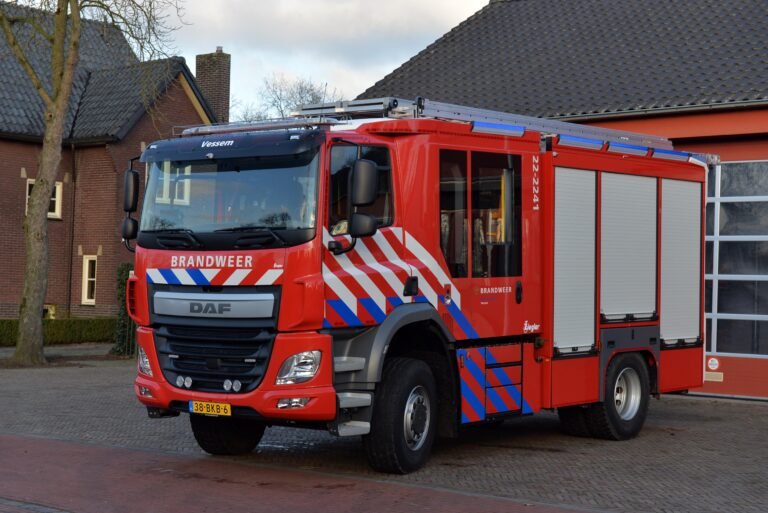 Huidige brandweerwagen